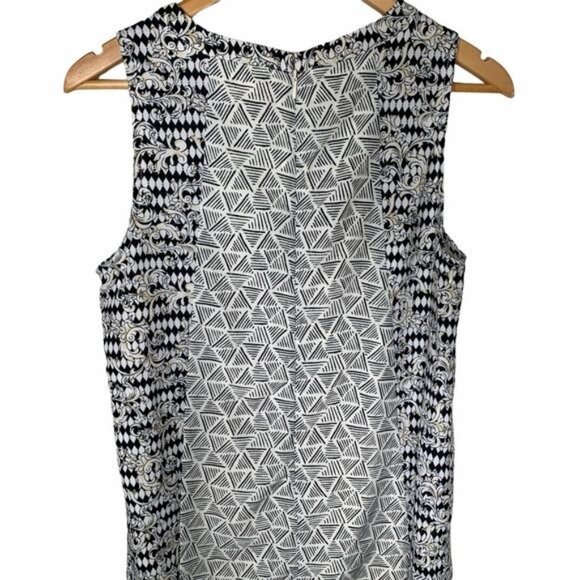 Skies Are Blue Dress Womens Small Sundress Mini Shift Sleeveless Casual Summer - Picture 5 of 10